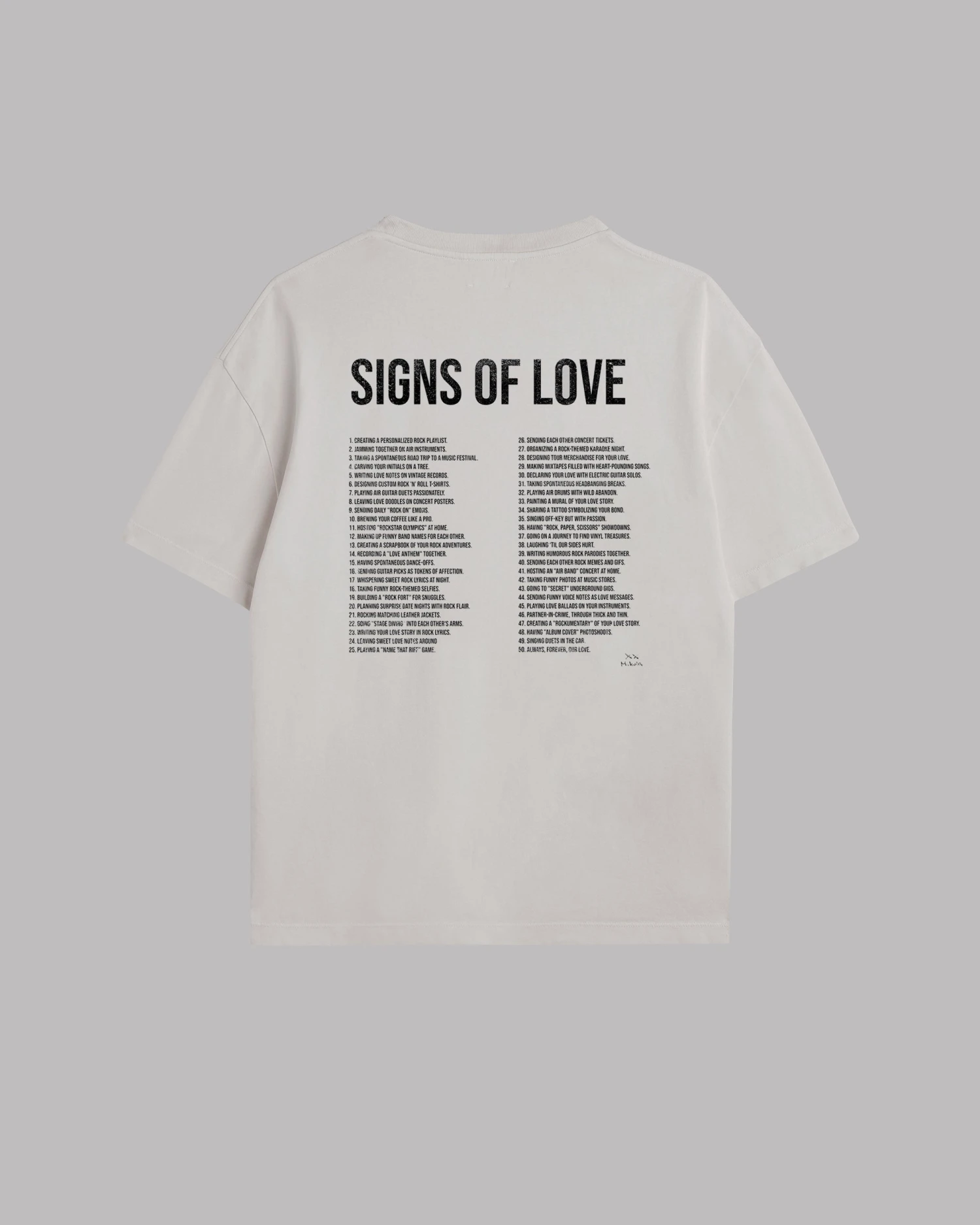 The Light Love Signs Unisex T-Shirt 7 The Light Love Signs Unisex T-Shirt - Image 5