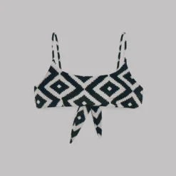 The Printed Bikini Top