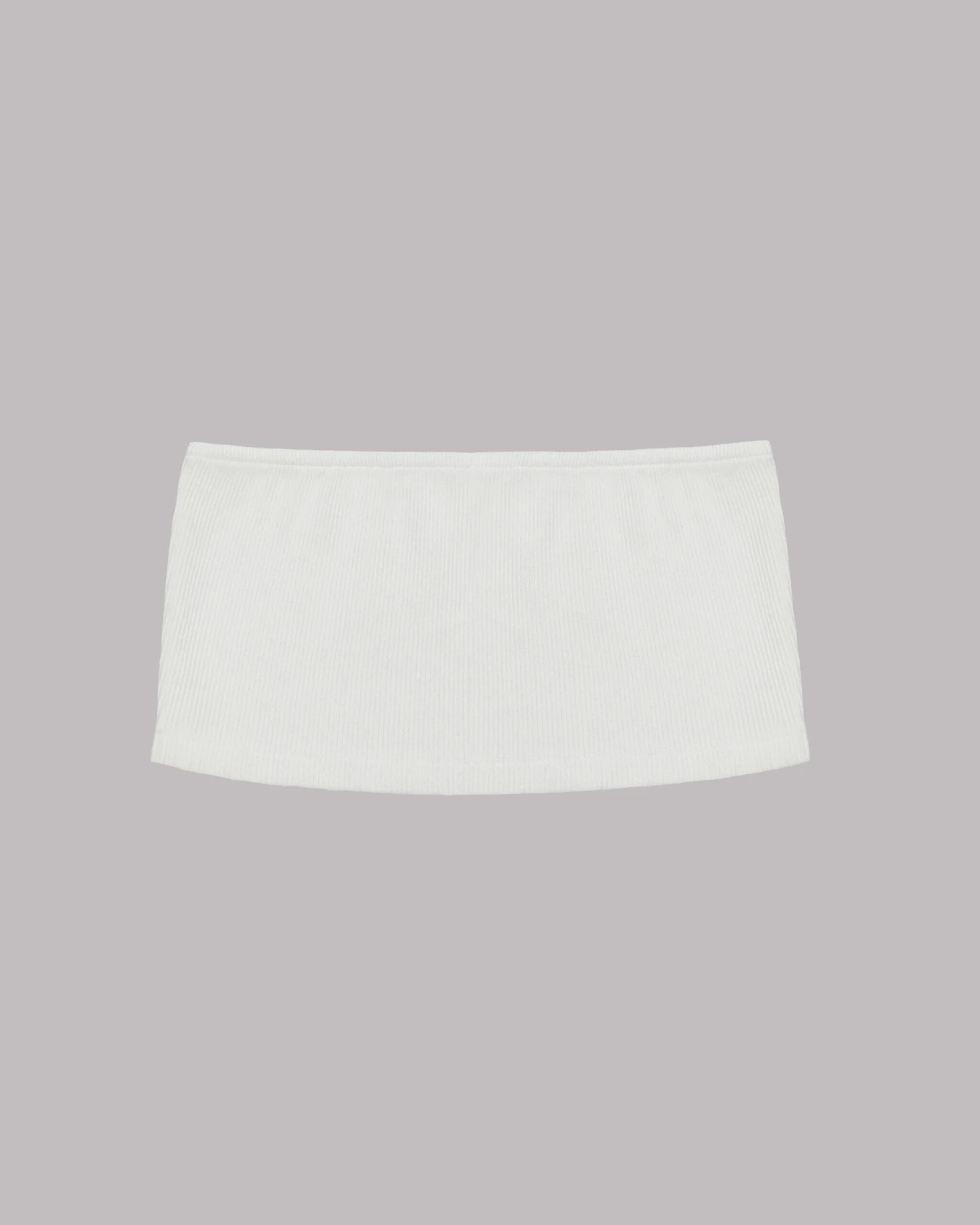 The Off White Ribbed Tube Top 4 The Off White Ribbed Tube Top - Image 2