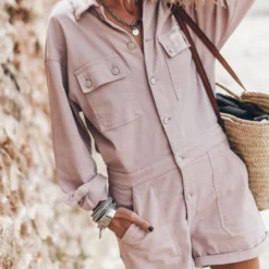 The Pink Short Jumpsuit