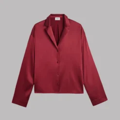 The Red Silk Shirt