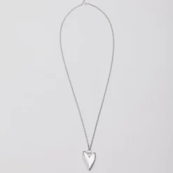 The Silver Long Heart Necklace 9 The Silver Long Heart Necklace -Mikuta Store mikuta silver long heart necklace 5510 scaled