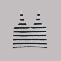 The Striped Thin Knit Tank Top