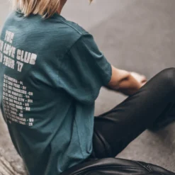 The Teal Tour Relaxed T-Shirt -Mikuta Store mikuta teal tour relaxed t shirt 6403 scaled