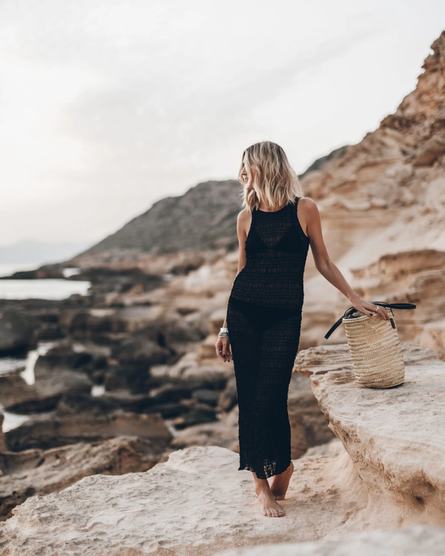 The Black Long Sheer Dress 10 The Black Long Sheer Dress - Image 8