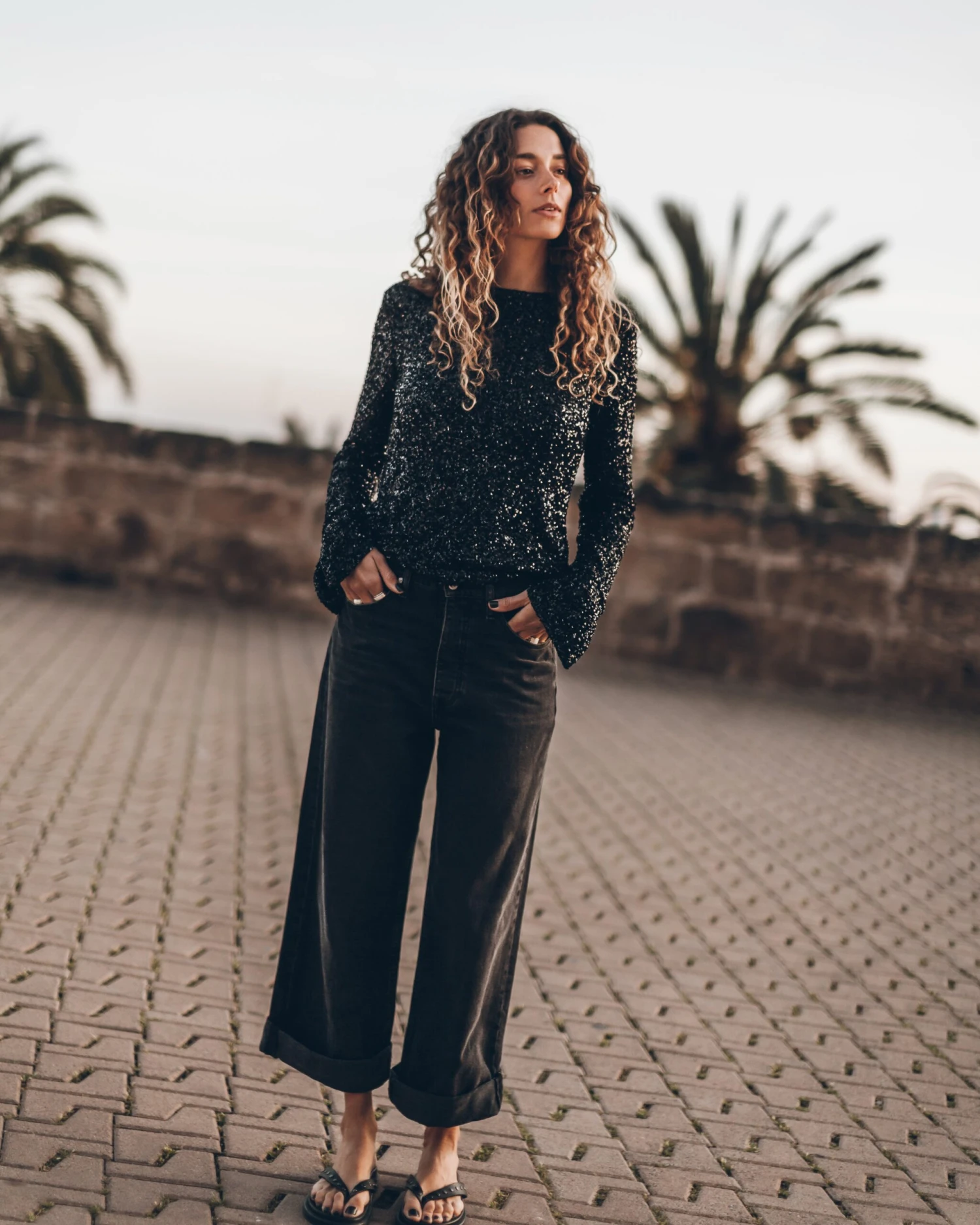 The Black Sequin Blouse 6 The Black Sequin Blouse - Image 4