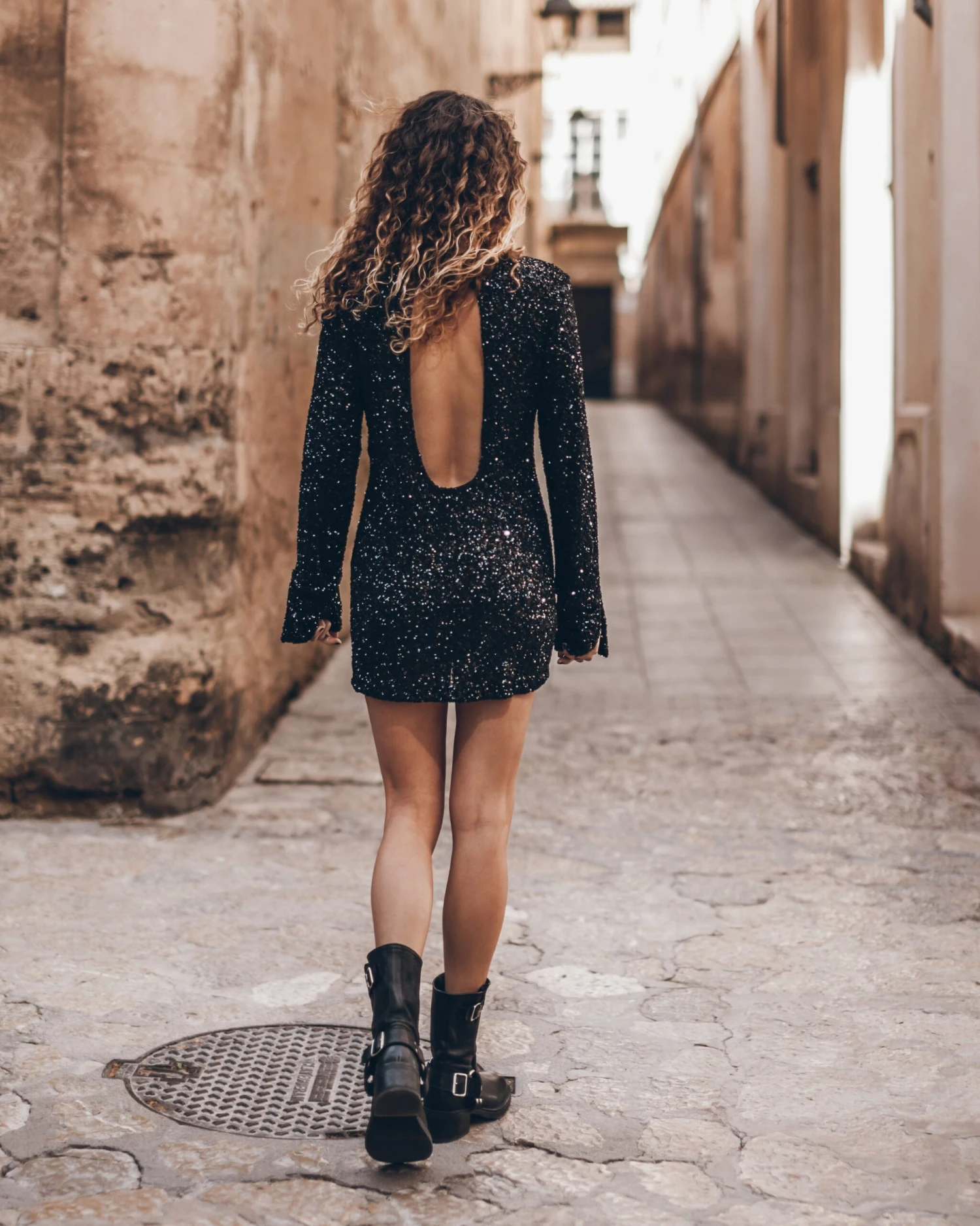 The Black Sequin Dress 6 The Black Sequin Dress - Image 4