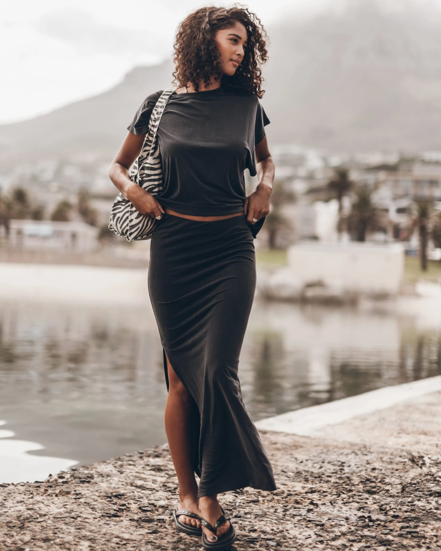 The Dark Long Skirt 4 The Dark Long Skirt - Image 2