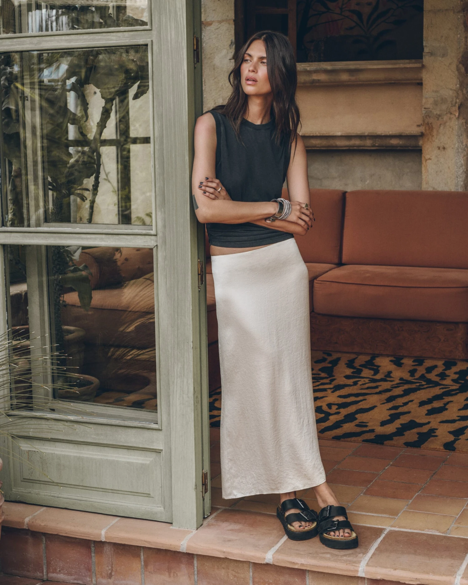 The Dark Draped Tank Top 7 The Dark Draped Tank Top - Image 5