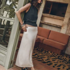 The Light Long Slip Skirt 9 The Light Long Slip Skirt -Mikuta Store mikuta the dark draped tank top the light long slip skirt the black leather buckle sandals myriam t SS25 04 4 scaled