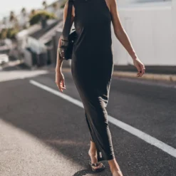 The Dark Long Tank Dress