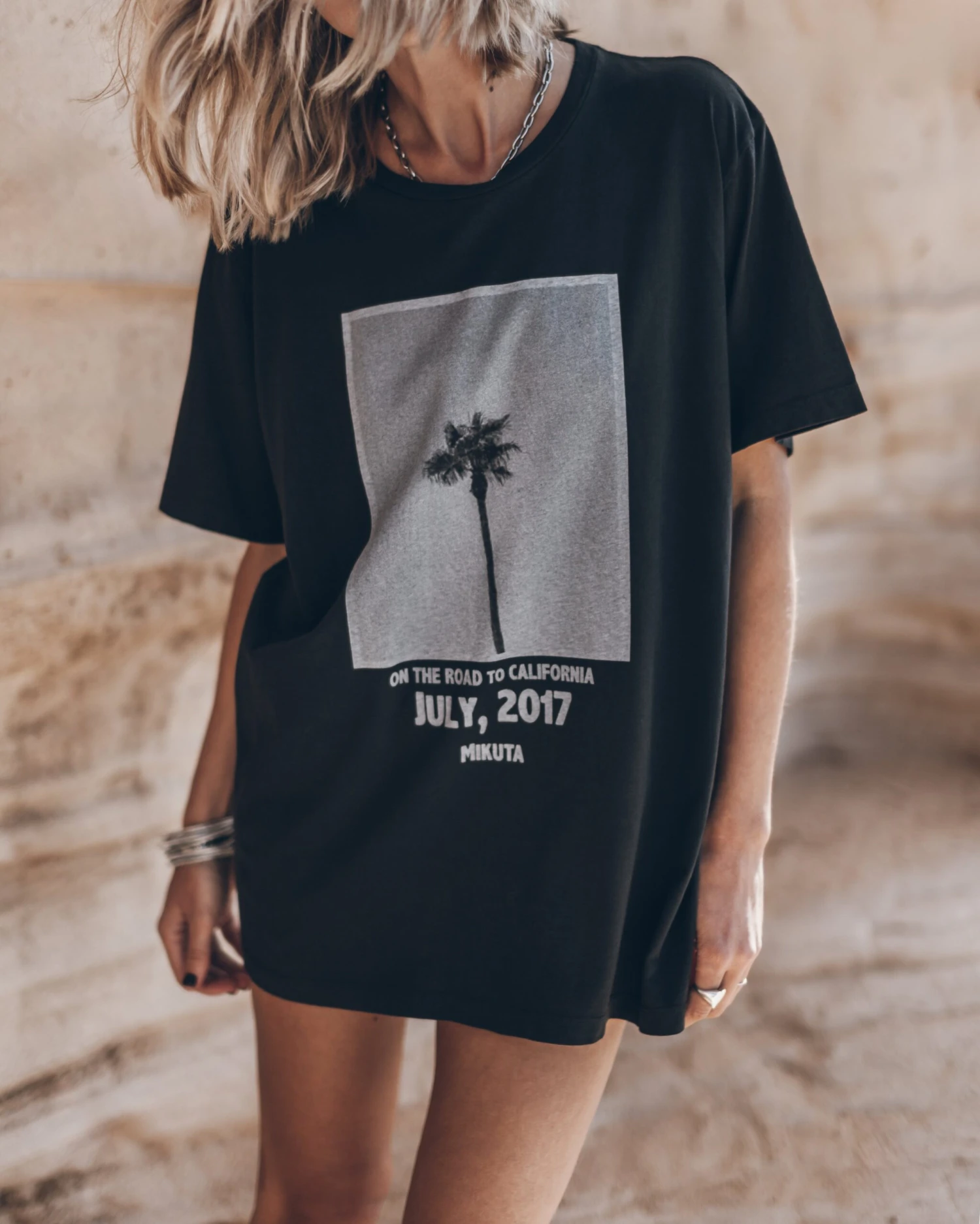 The Dark Palm Tree Relaxed T-Shirt 5 The Dark Palm Tree Relaxed T-Shirt - Image 3