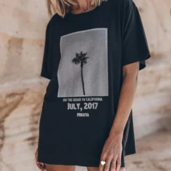 The Dark Palm Tree Relaxed T-Shirt