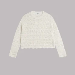 The Ecru Crochet Sweater 14 The Ecru Crochet Sweater -Mikuta Store mikuta the ecru crochet sweater 1