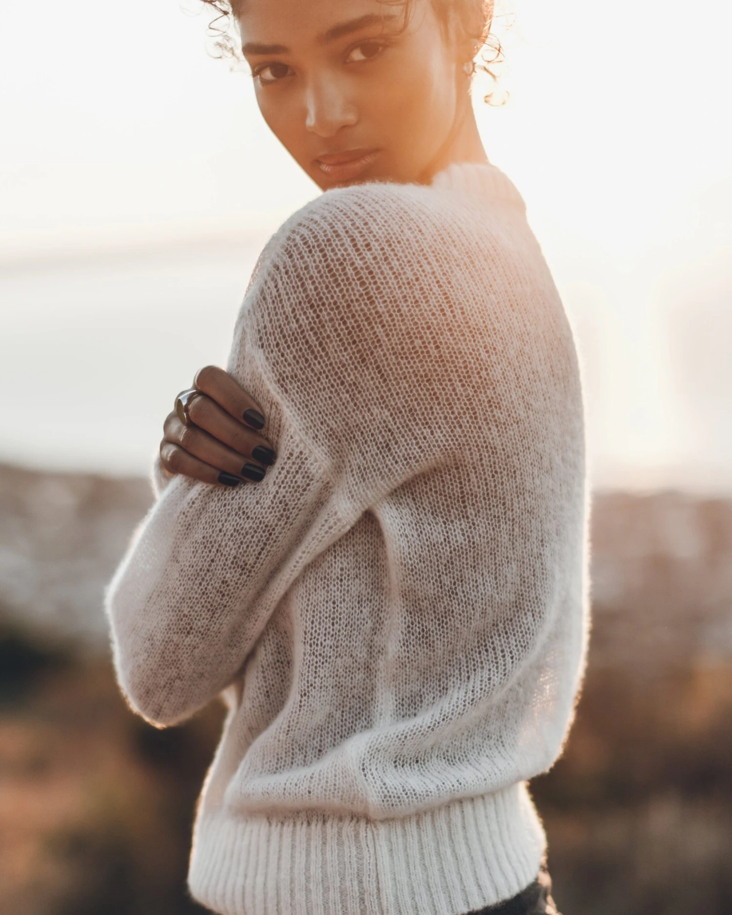 The Ecru Fine Knitted Sweater 6 The Ecru Fine Knitted Sweater - Image 4