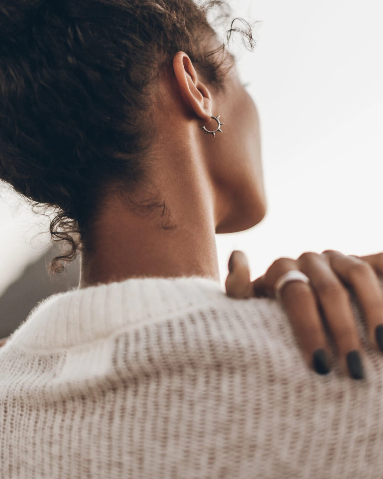 The Ecru Fine Knitted Sweater 8 The Ecru Fine Knitted Sweater - Image 6