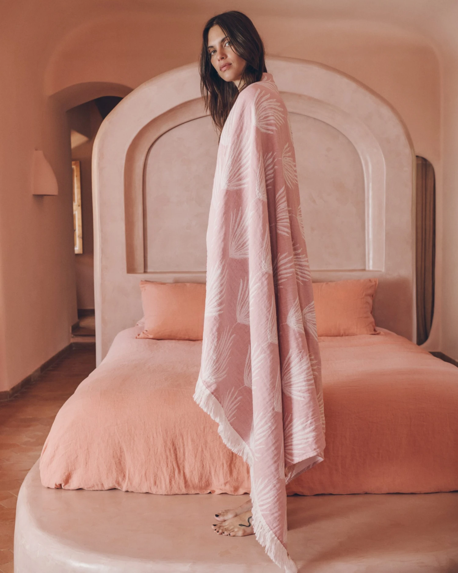 The Pink Beach Towel 3 The Pink Beach Towel