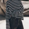 The Striped Loose Linen Longsleeve 2 The Striped Loose Linen Longsleeve -Mikuta Store mikuta the striped loose linen longsleeve the black baggy jeans 1782 scaled