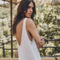 The White Low Back Base Tank Dress 17 The White Low Back Base Tank Dress -Mikuta Store mikuta the white low back base tank dress myriam t SS25 4 scaled