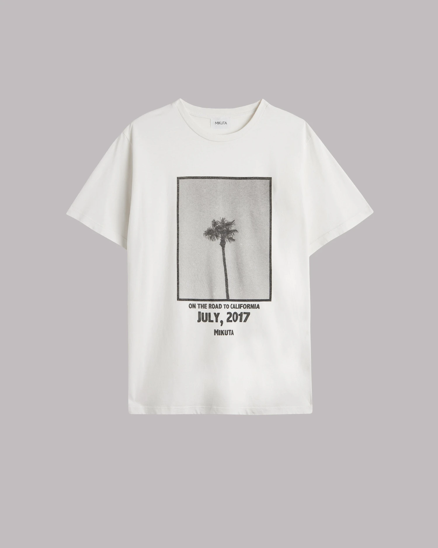 The White Palm Tree Relaxed T-Shirt 4 The White Palm Tree Relaxed T-Shirt - Image 2