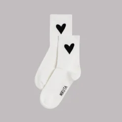 The White Heart Socks