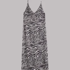 The Zebra Long Lyocell Slip Dress -Mikuta Store mikuta zebra long lyocell slip dress 2 02298ca6 b33e 40b2 b907 0c52dc755986